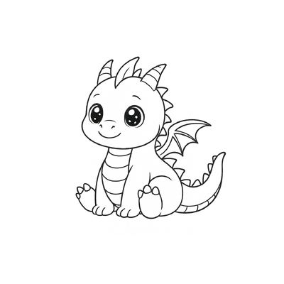 Cutest Dragon Coloring Pages for Kids 2026 – Easy PDF Download