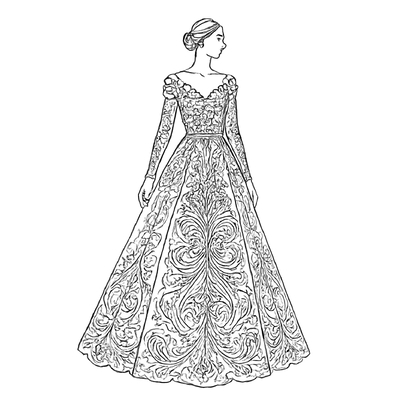 Fashion Design Coloring Pages for Kids 2026