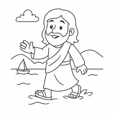 Jesus Coloring Pages for Kids 2026 – Free Images &amp; PDF