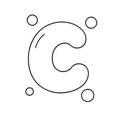 Letter C Coloring Pages for Kids 2026 – Free Images &amp; PDF
