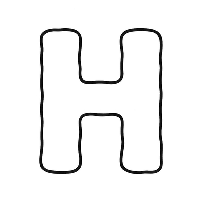 Letter H Coloring Pages for Kids 2026 – Free Images &amp; PDF