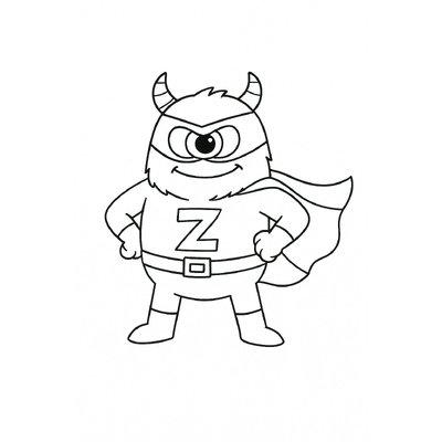 Monster Coloring Pages for Kids 2026 – PDF Coloring Sheets