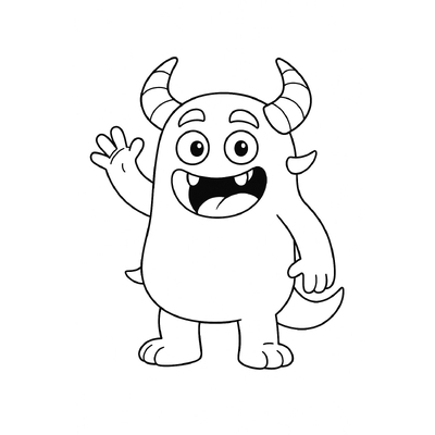 Monster Coloring Pages for Kids 2026 – PDF Coloring Sheets