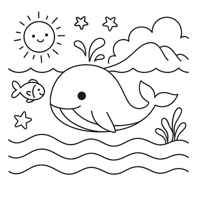 Ocean Coloring Pages for Kids 2026 | Free PDF Download
