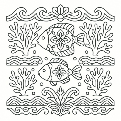 Ocean Coloring Pages for Kids 2026 | Free PDF Download