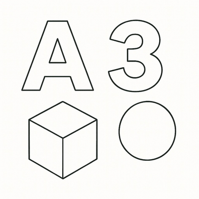 Shape Coloring Pages for Kids 2026 – Free PDF Download