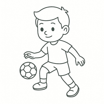 Soccer Coloring Pages for Kids 2026