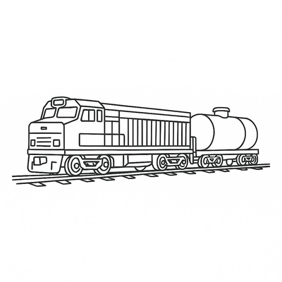 Train Coloring Pages for Kids 2026