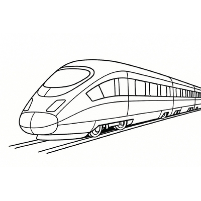 Train Coloring Pages for Kids 2026