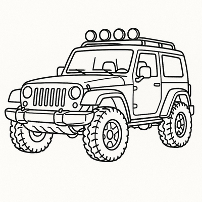 Vehicle Coloring Pages for Kids 2026 – Free Pictures & PDF