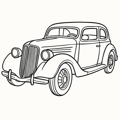 Vehicle Coloring Pages for Kids 2026 – Free Pictures & PDF