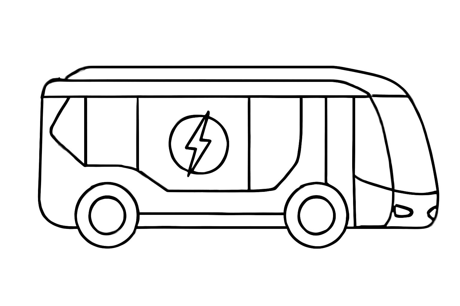 Modern Electric Bus