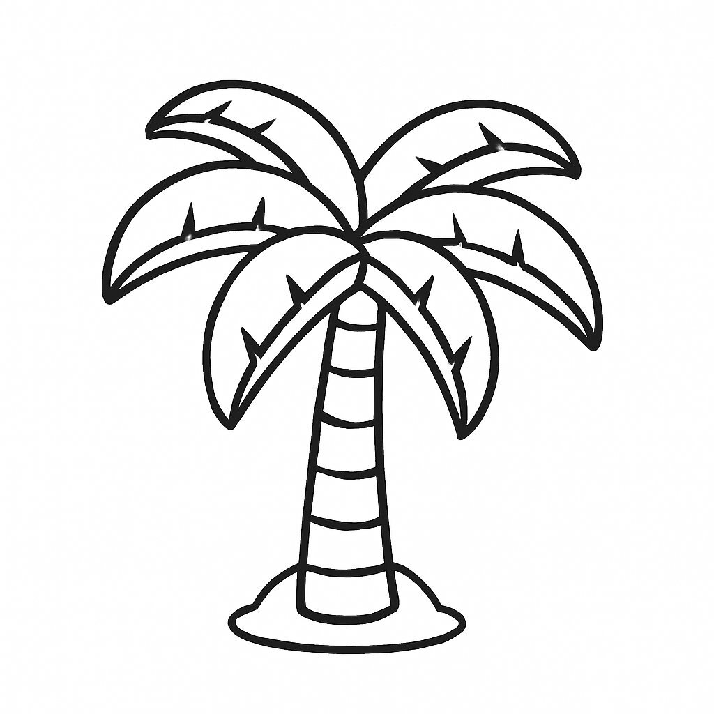 3D Palm Tree