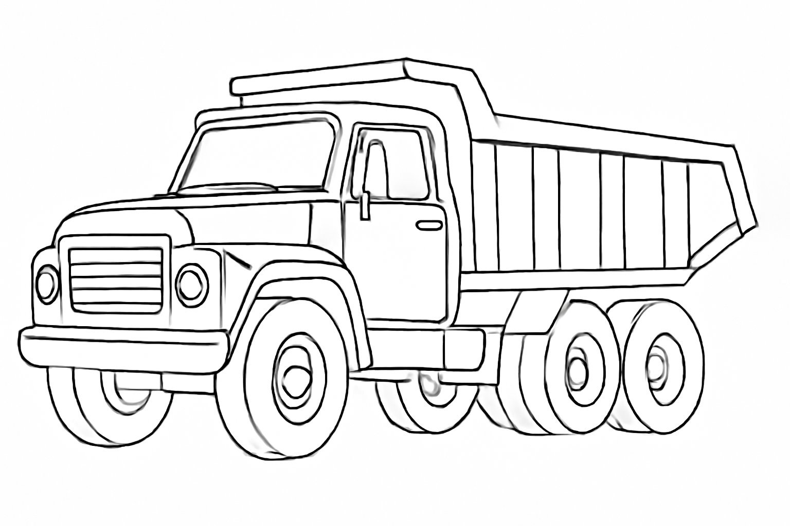 Vintage Dump Truck