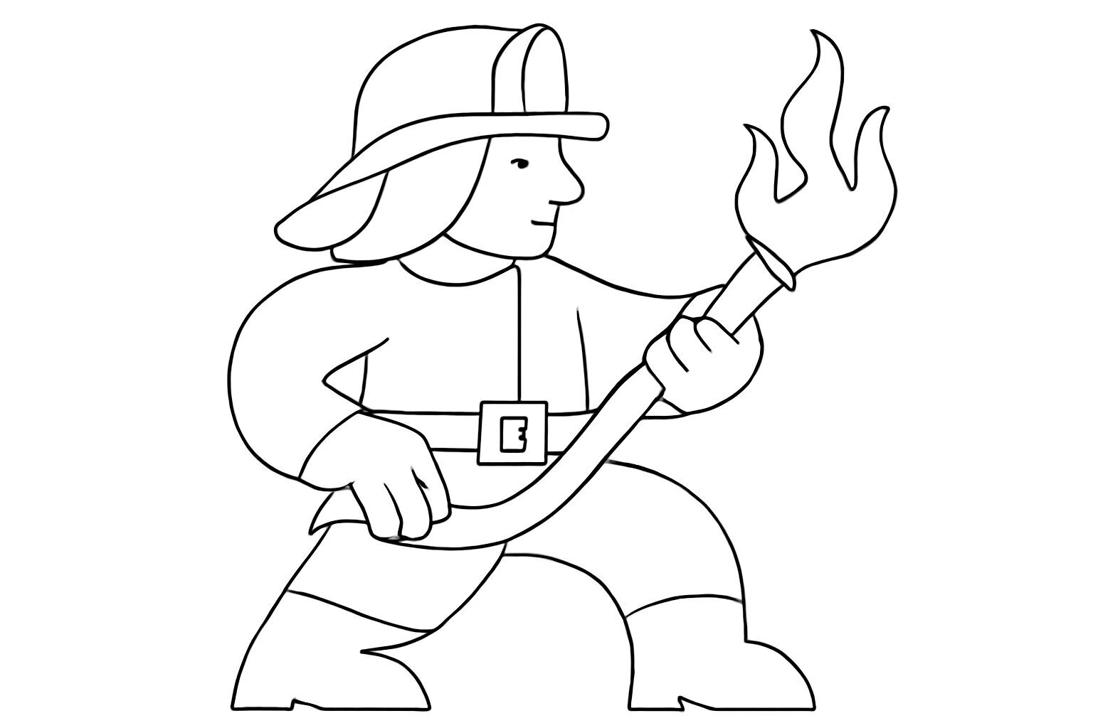 Firefighter Coloring Pages for Kids 2026 – Free PDF Download
