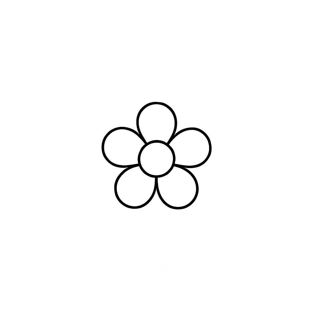 Mini Five-Petal Flower