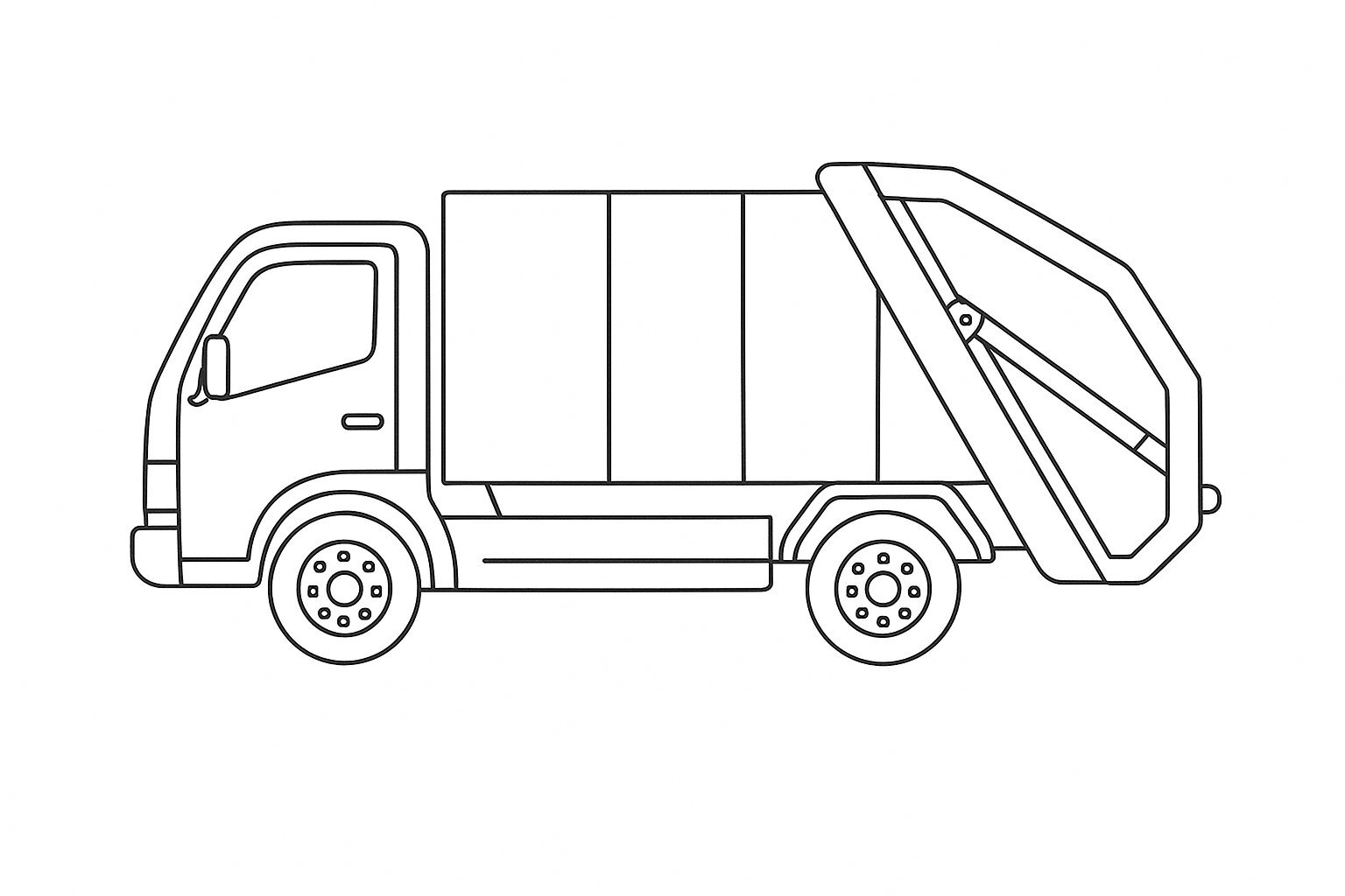 Urban Garbage Truck