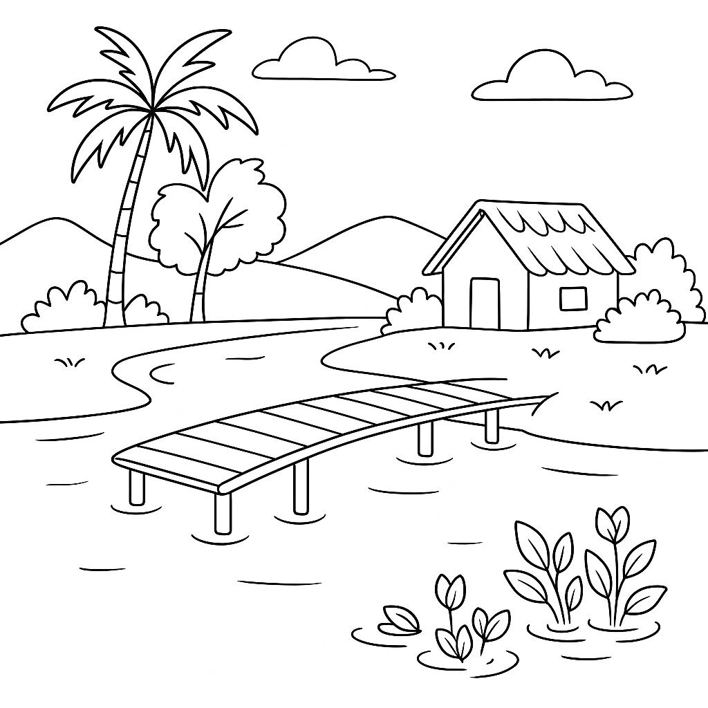Riverside Scenery