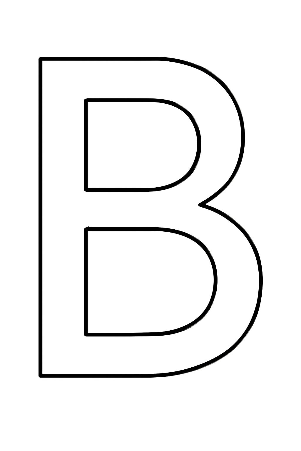Letter B Coloring Pages for Kids 2026 – Free PDF Download