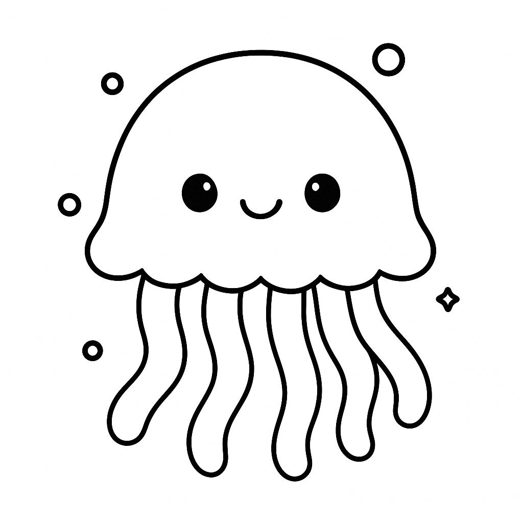Dreamy Pastel Jellyfish