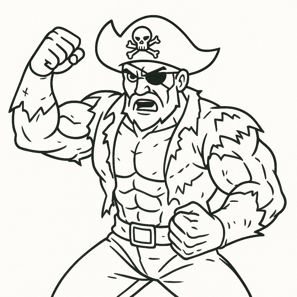 Powerful Pirate Hero