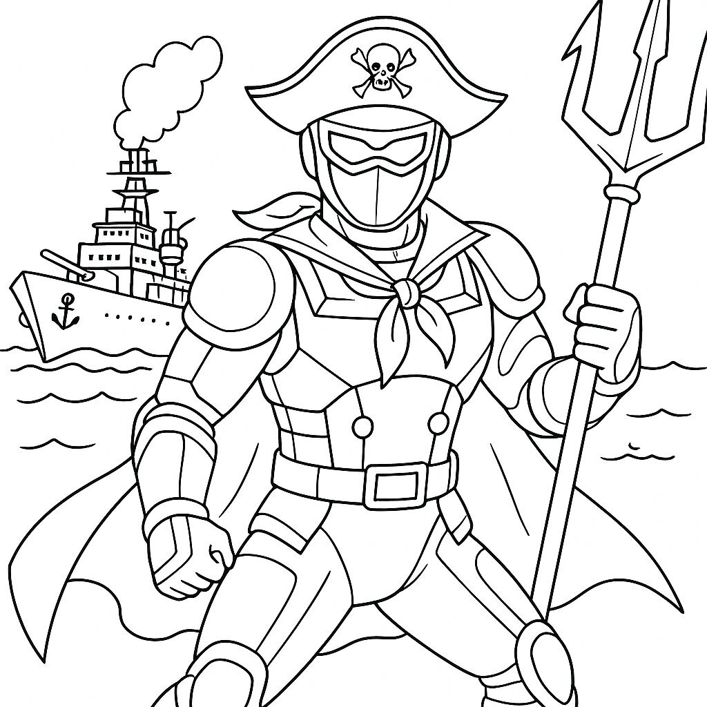 Pirate Superhero: Ocean Warfare