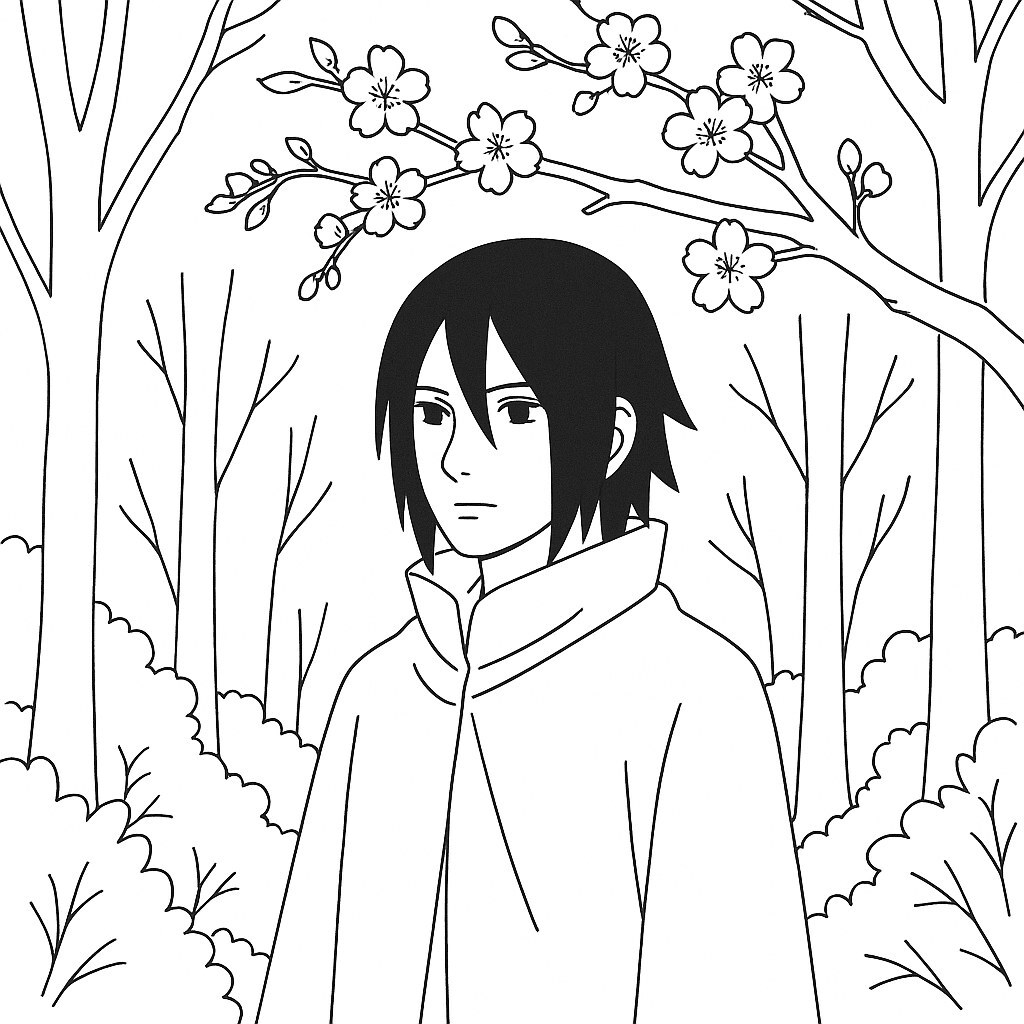 Sasuke with Nature