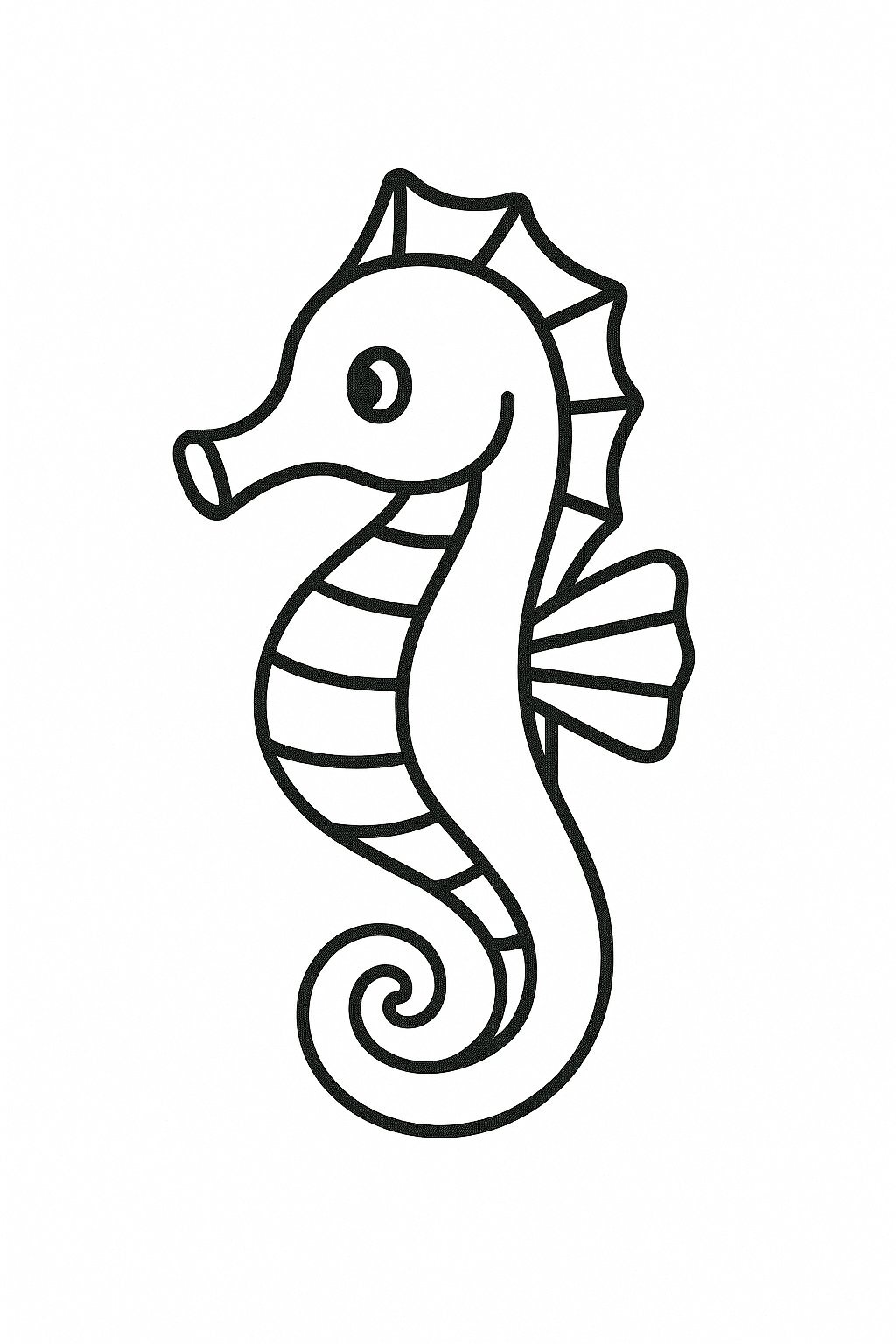 3D Seahorse