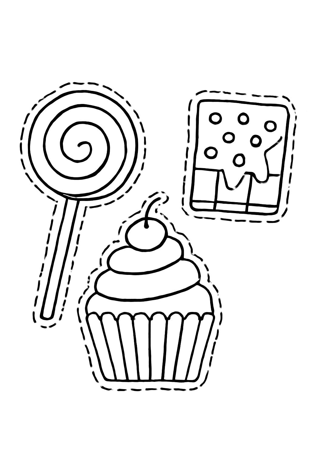 Candy Sticker Designs