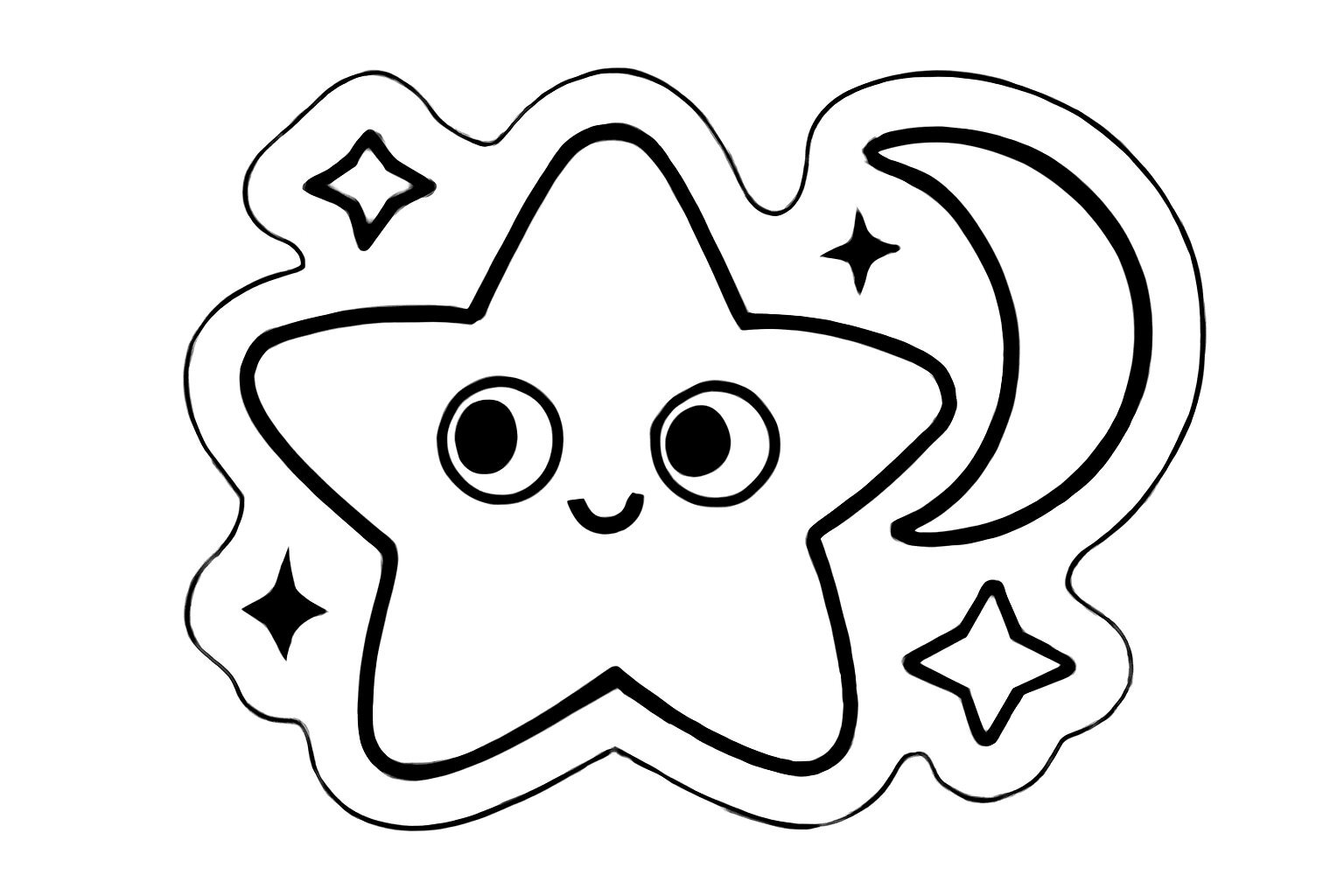 Star Sticker Designs