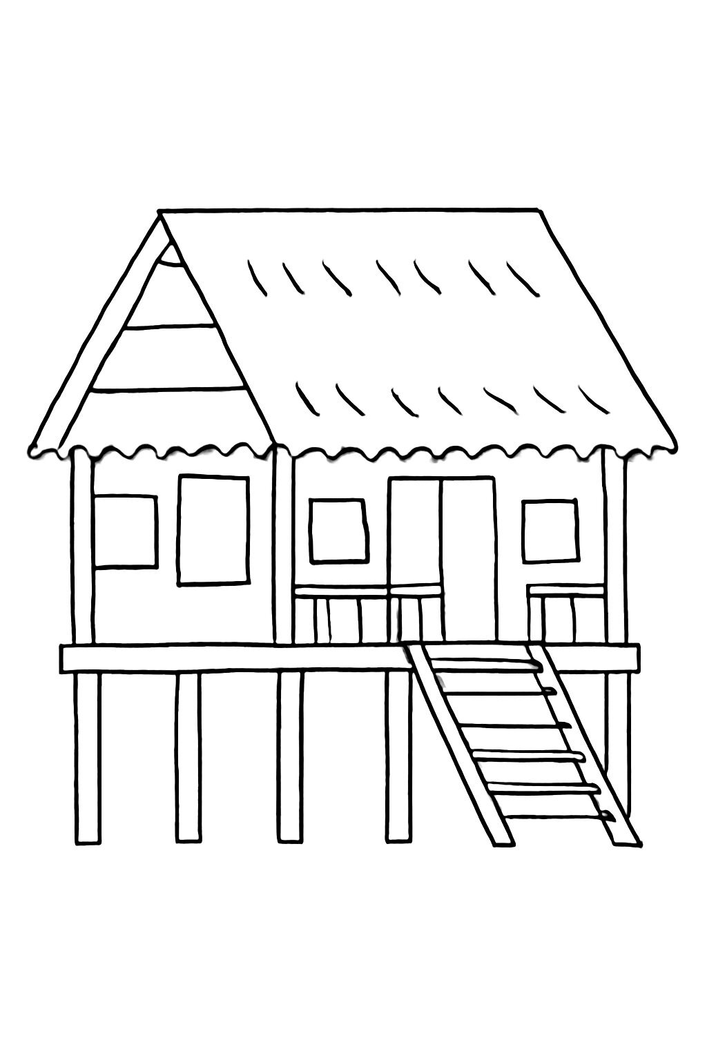 Traditional Stilt House
