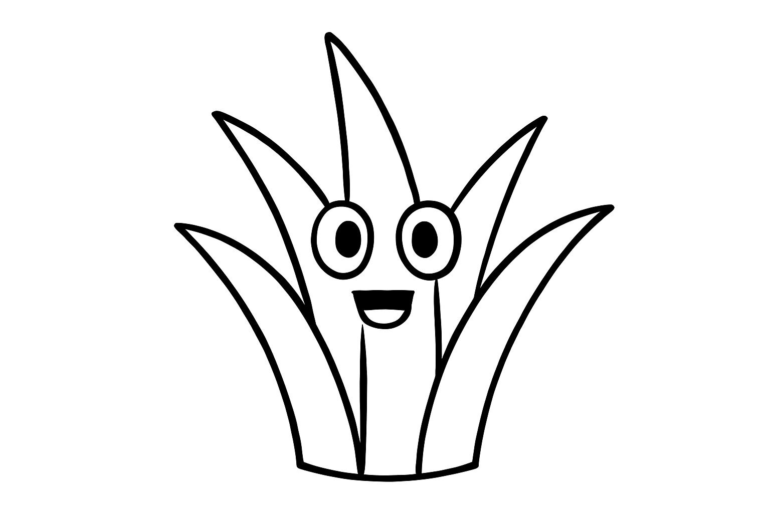 Cheerful Cartoon Shell