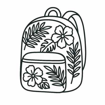 Backpack Coloring Pages for Kids 2026 – Free PDF Download