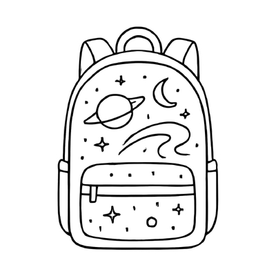 Backpack Coloring Pages for Kids 2026 – Free PDF Download