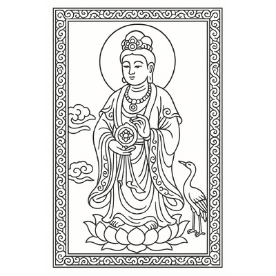 Dong Ho Folk Painting Coloring Pages for Kids – Most Beautiful Designs 2026