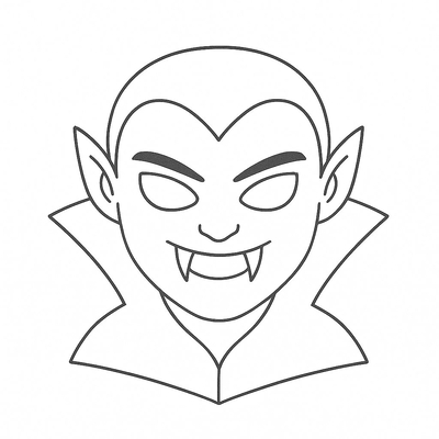 Halloween Paper Mask Coloring Pages for Kids 2026