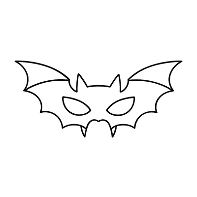 Halloween Paper Mask Coloring Pages for Kids 2026