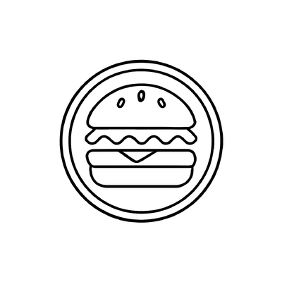 Hamburger Coloring Pages for Kids 2026 – Free PDF Download