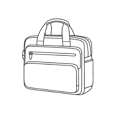 Handbag Coloring Pages for Kids 2026 – PDF Coloring Sheets