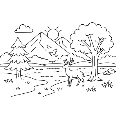 PDF Coloring Pages for Kids 2026