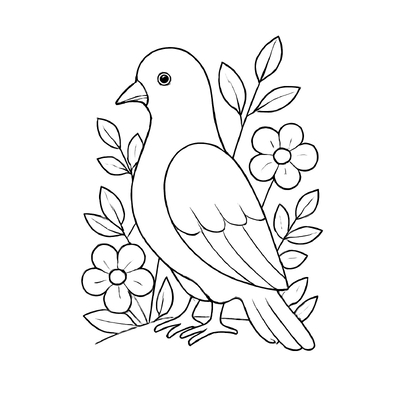 Pigeon Coloring Pages for Kids 2026 – Free PDF Download