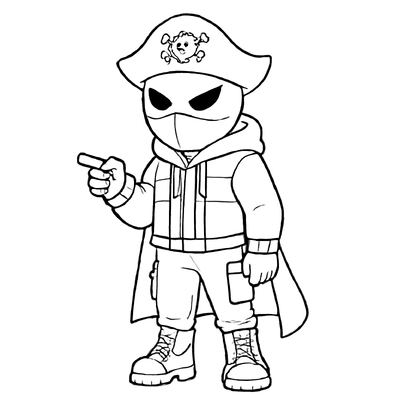 Pirate Superhero Coloring Pages for Kids 2026 – PDF Coloring Sheets