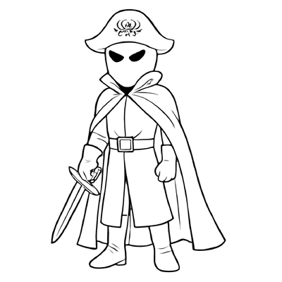 Pirate Superhero Coloring Pages for Kids 2026 – PDF Coloring Sheets
