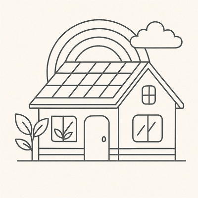 Rainbow House Coloring Pages for Kids – Most Beautiful Designs 2026
