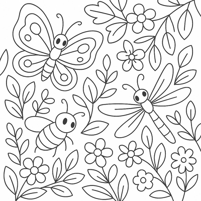 Secret Garden Coloring Book for Kids 2026