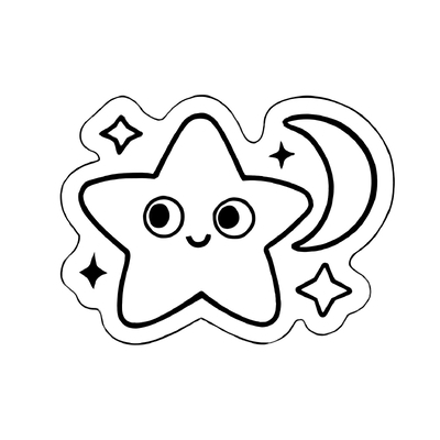 Sticker-Style Coloring Pages for Kids 2026 – Free PDF Download
