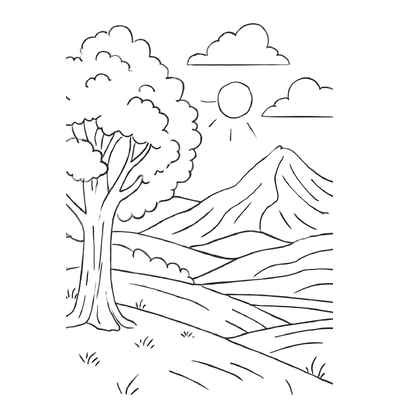 The Turnip Folk Tale Coloring Pages for Kids 2026