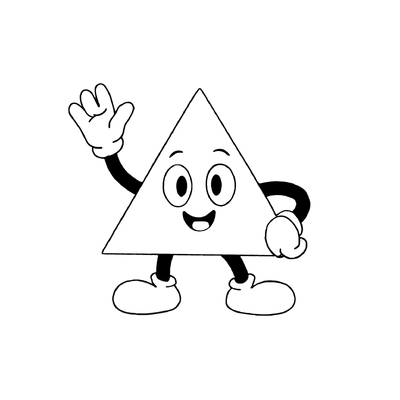 Triangle Coloring Pages for Kids 2026 – Free PDF Download