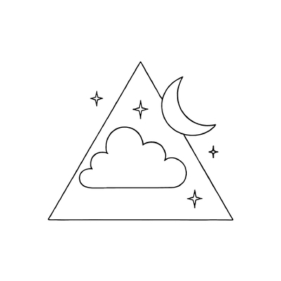 Triangle Coloring Pages for Kids 2026 – Free PDF Download