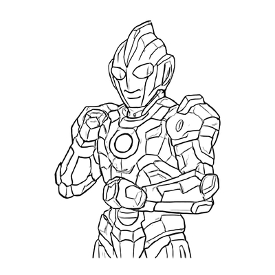 Ultraman Coloring Pages for Kids – Super Cool and New Designs 2026